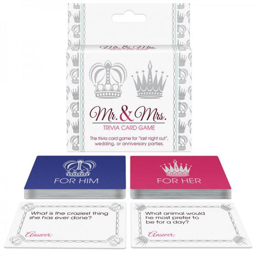 Mr. And Mrs. Trivia Card Game - The Blissful Gypsy - 