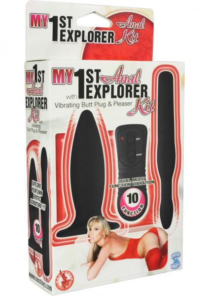 My 1st Anal Explorer Kit Black - The Blissful Gypsy - 