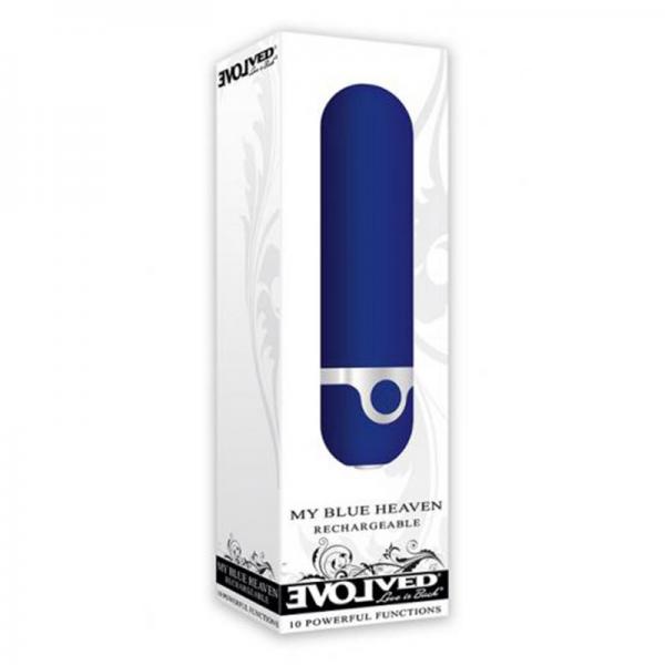 My Blue Heaven Rechargeable Bullet Vibrator - The Blissful Gypsy - 