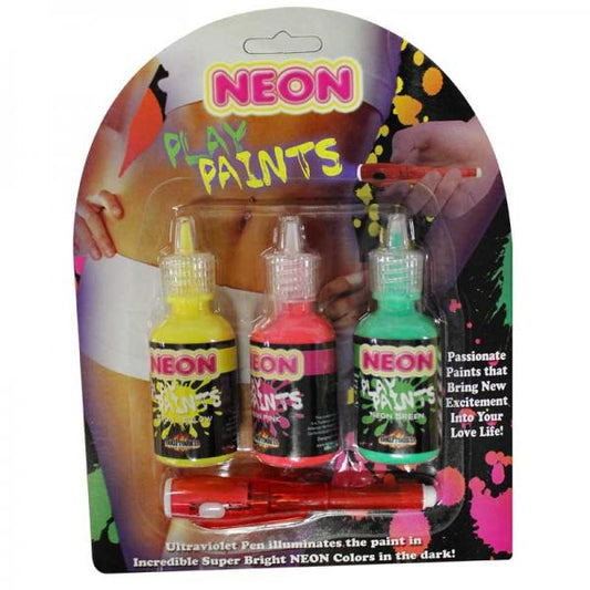 Neon Body Paints 3pk Card - The Blissful Gypsy - 