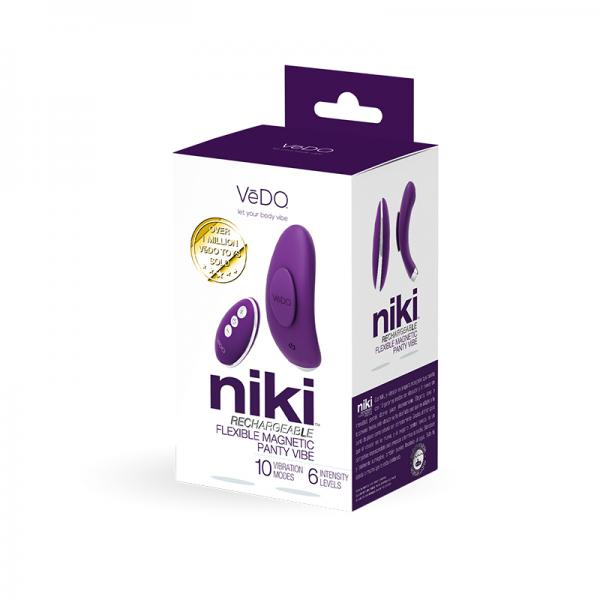Niki Rechargeable Panty Vibe Deep Purple - The Blissful Gypsy - 