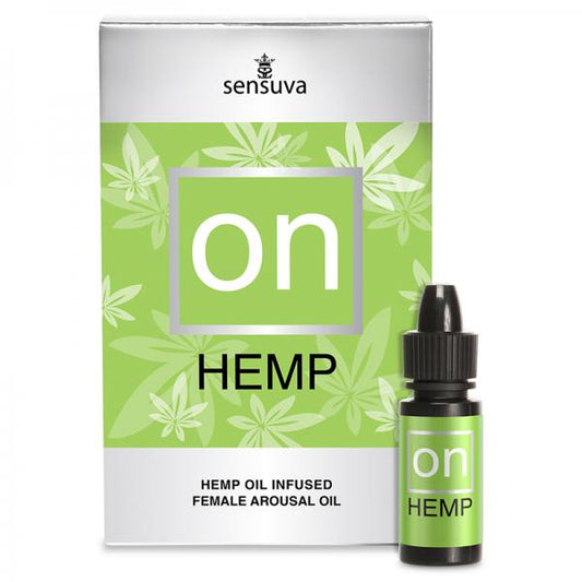 On For Her Hemp Infused Oil Female Arousal .17oz Bottle - The Blissful Gypsy - 