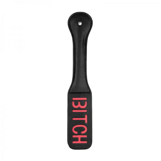 Ouch! Paddle - Bitch - Black - The Blissful Gypsy - 