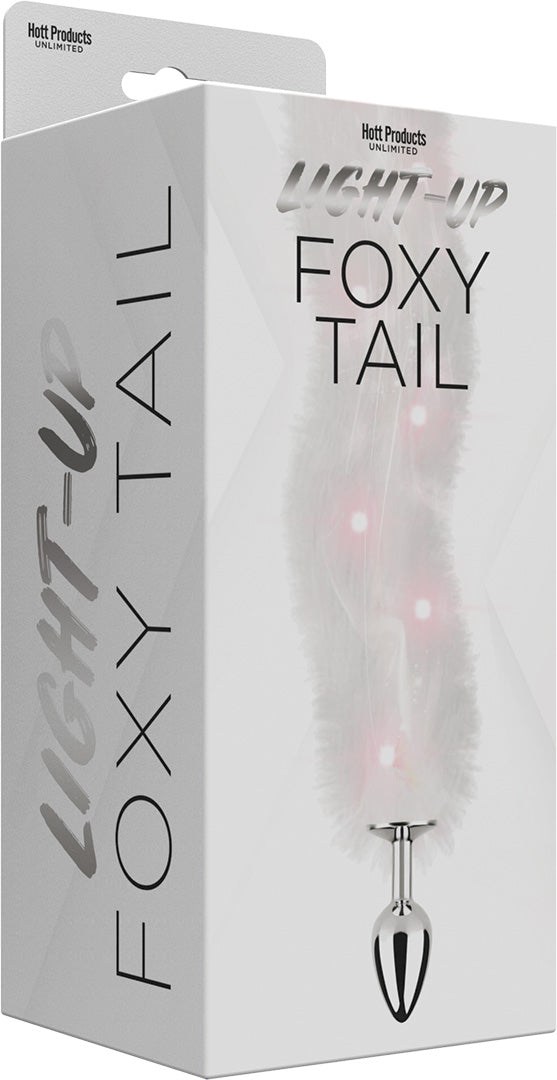 Light Up Foxy Tail Pleasure Plug