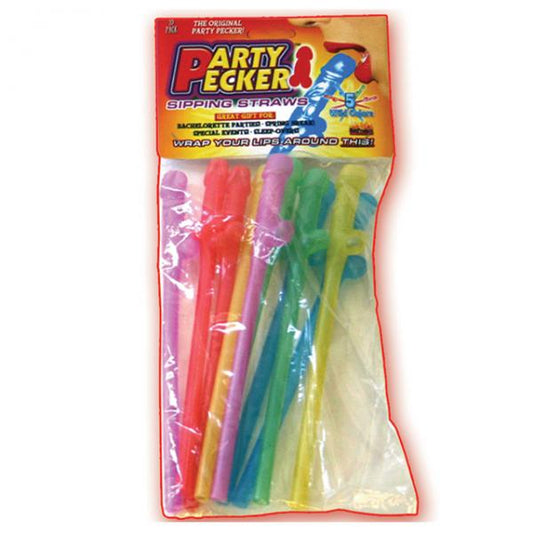 Party Pecker Sipping Straws (assorted) - The Blissful Gypsy - 