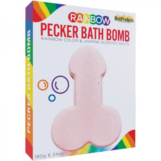 Rainbow Pecker Bath Bomb - The Blissful Gypsy - 