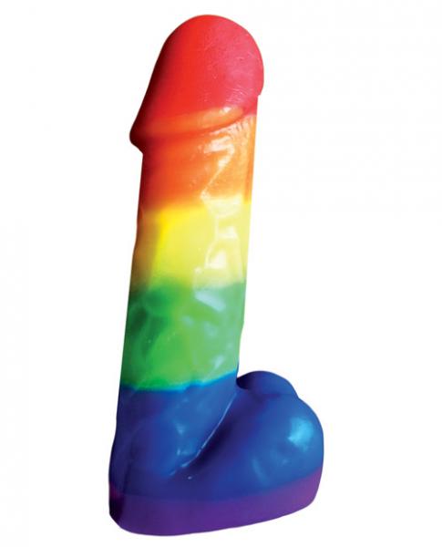 Rainbow Pecker Party Candle 7 inches - The Blissful Gypsy - 