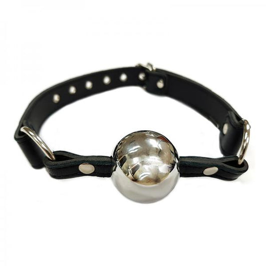 Rouge Ball Gag With Stainless Steel Ball - The Blissful Gypsy - 