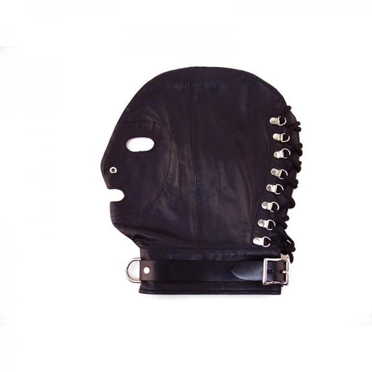 Rouge Mask D-Ring Lockable Buckle Strap Black - The Blissful Gypsy - 