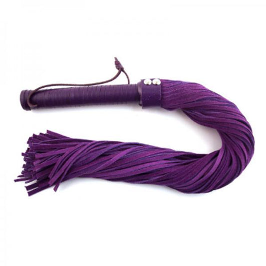Rouge Suede Flogger Black/purple - The Blissful Gypsy - 
