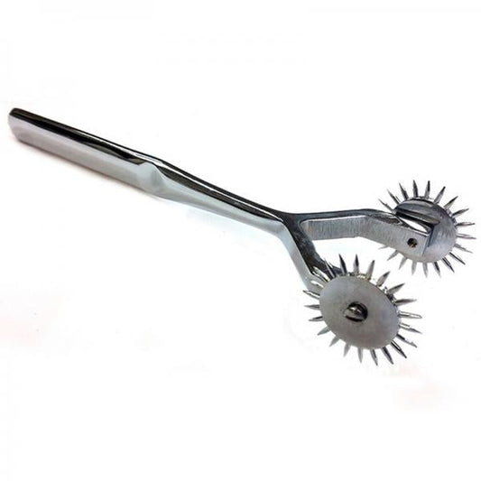 Rouge Two Prong Pinwheel Stainless Steel - The Blissful Gypsy - 