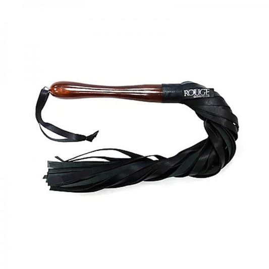 Rouge Wooden Handle Flogger - The Blissful Gypsy - 
