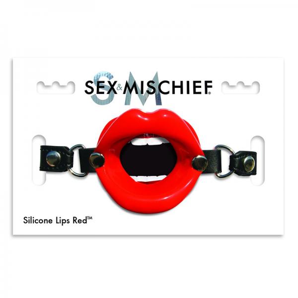 S&m Silicone Lips- Red - The Blissful Gypsy - 