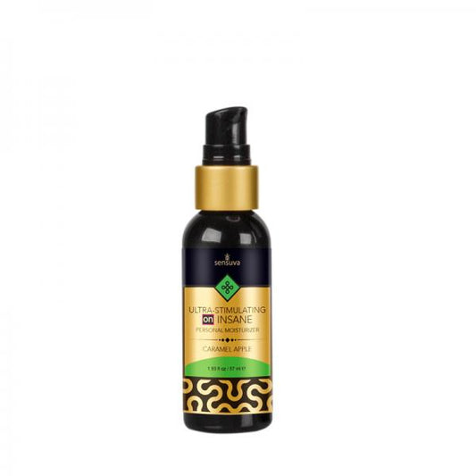 Sensuva Ultra Stimulating On Insane Moisturizer Caramel Apple 1.93oz - The Blissful Gypsy - 