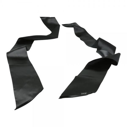 Sex And Mischief Silky Sash Restraints Black - The Blissful Gypsy - 