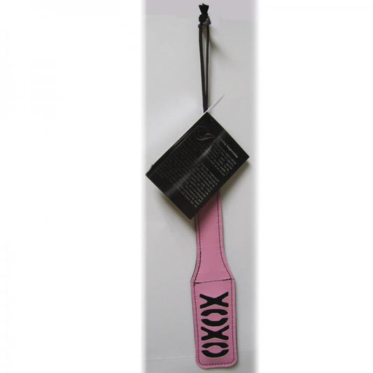 Sex And Mischief XOXO Paddle Pink 12 Inches - The Blissful Gypsy - 