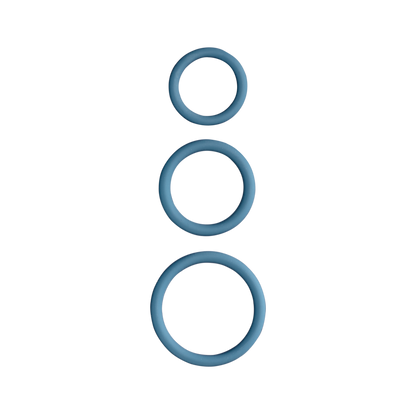 Silicone Penis Ring Set - The Blissful Gypsy - 