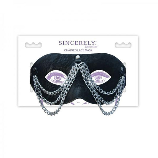 Sincerely, Ss Chained Lace Mask - The Blissful Gypsy - 