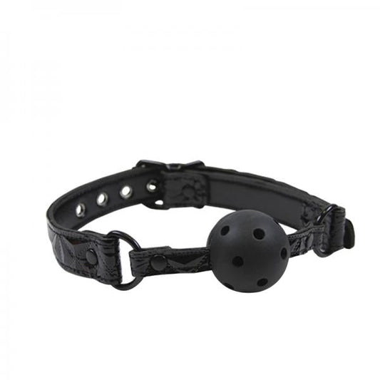 Sinful Black Ball Gag - The Blissful Gypsy - 