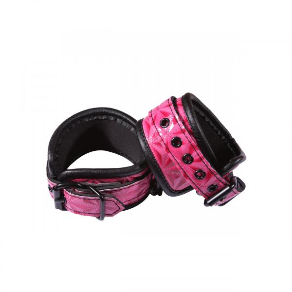 Sinful Wrist Cuffs Pink - The Blissful Gypsy - 