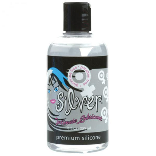 Sliquid Naturals Silver Silicone Intimate Lubricant 8.5oz - The Blissful Gypsy - 