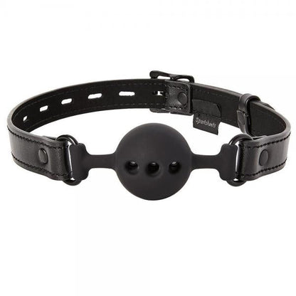 Sportsheets Saffron Breathable Ball Gag Black O/S - The Blissful Gypsy - 