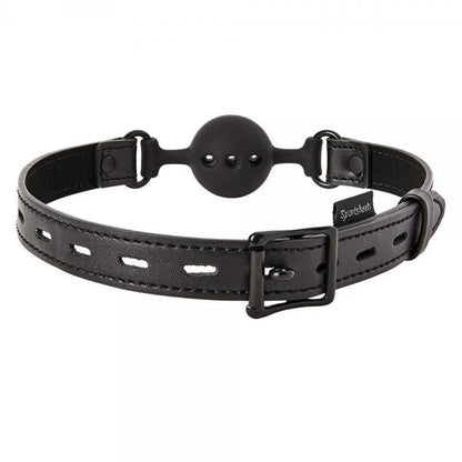 Sportsheets Saffron Breathable Ball Gag Black O/S - The Blissful Gypsy - 