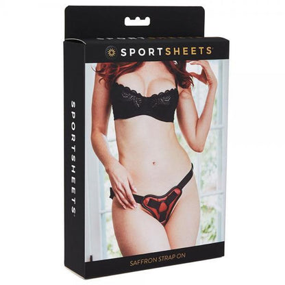 Sportsheets Saffron Strap On Black Red O/S - The Blissful Gypsy - 