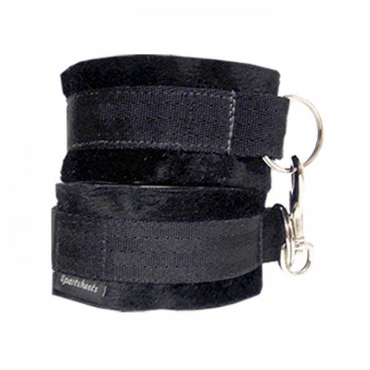 Sportsheets Soft Cuffs Black - The Blissful Gypsy - 