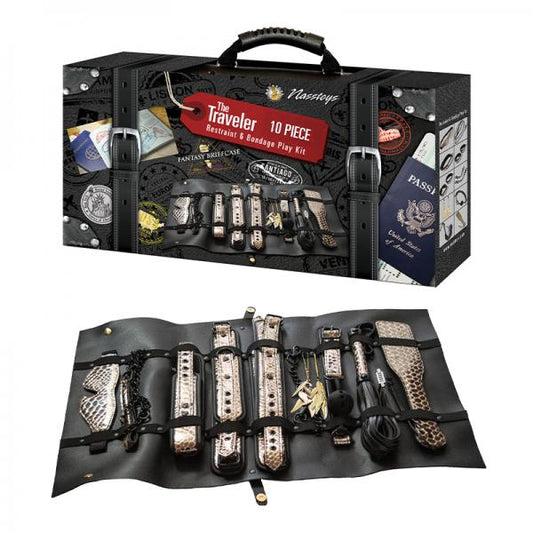 The Traveler Restraint & Bondage Play Kit - 10 Pcs - The Blissful Gypsy - 