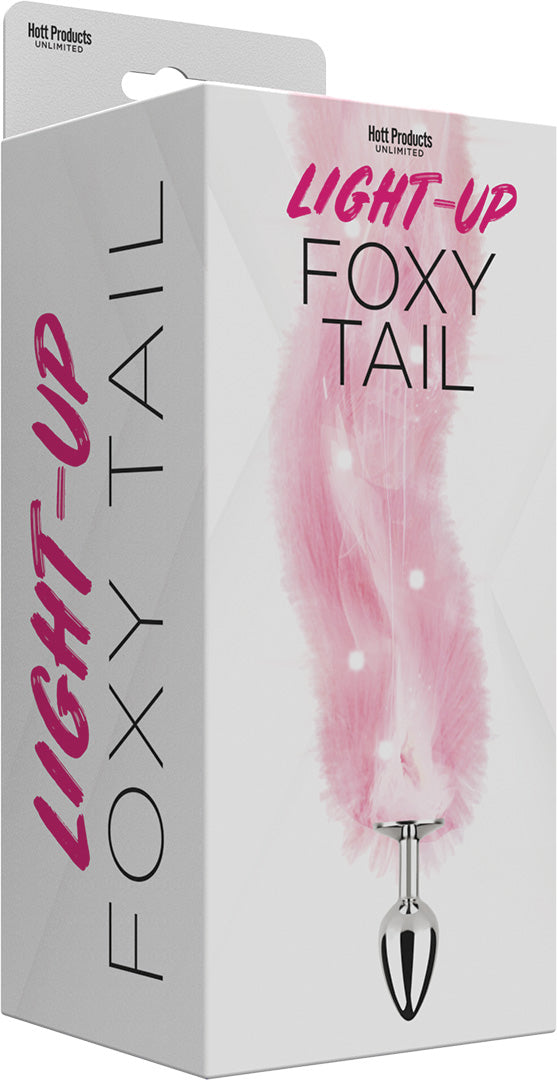 Light Up Foxy Tail Pleasure Plug