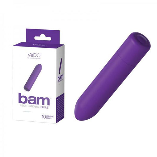 Vedo Bam Rechargeable Bullet - Into You Indigo - The Blissful Gypsy - 