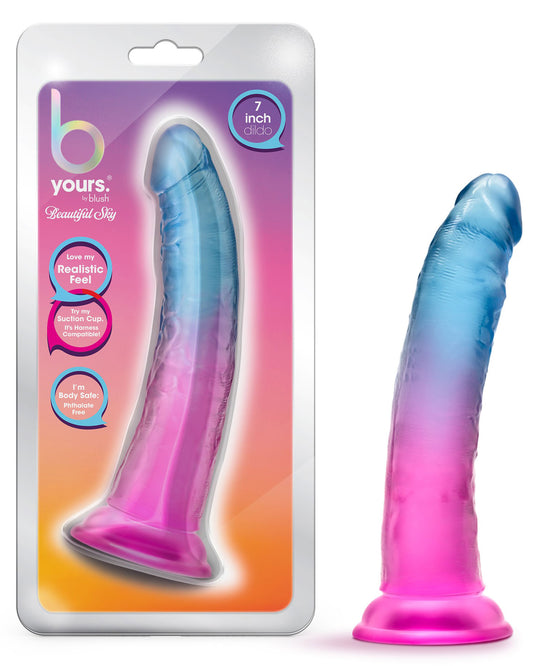 B Yours - Beautiful Sky - 7 Inch Dildo