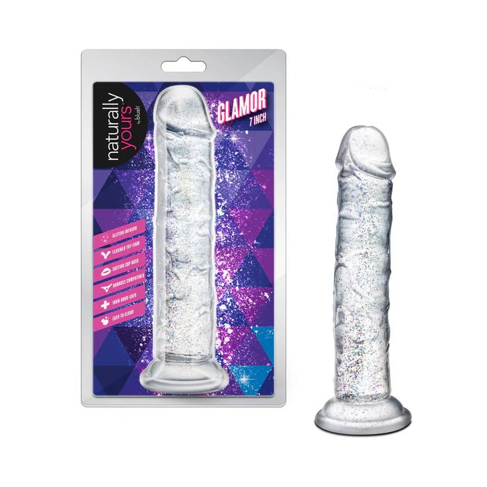 Naturally Yours Glitter Infused Dildo Collection