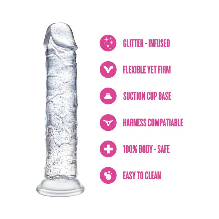Naturally Yours Glitter Infused Dildo Collection
